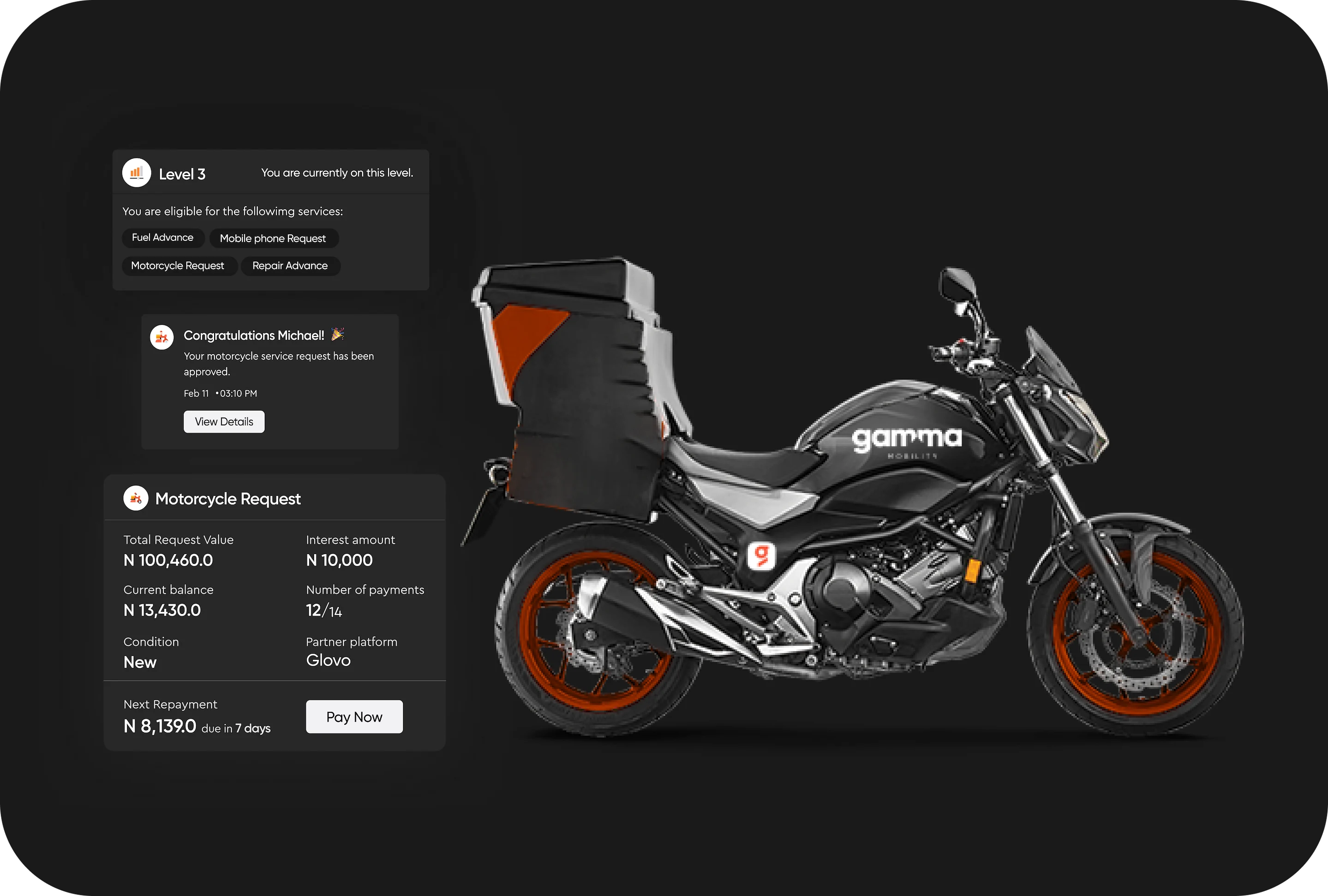 Asset requisition screen set 3